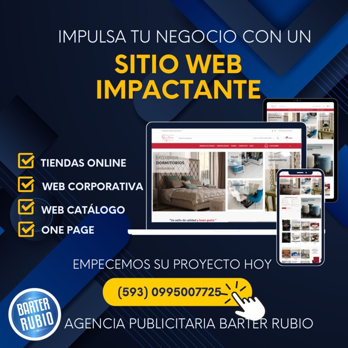Diseño Web en Francisco de Orellana ⚡ ATENCIÓN INMEDIATA - Main Image