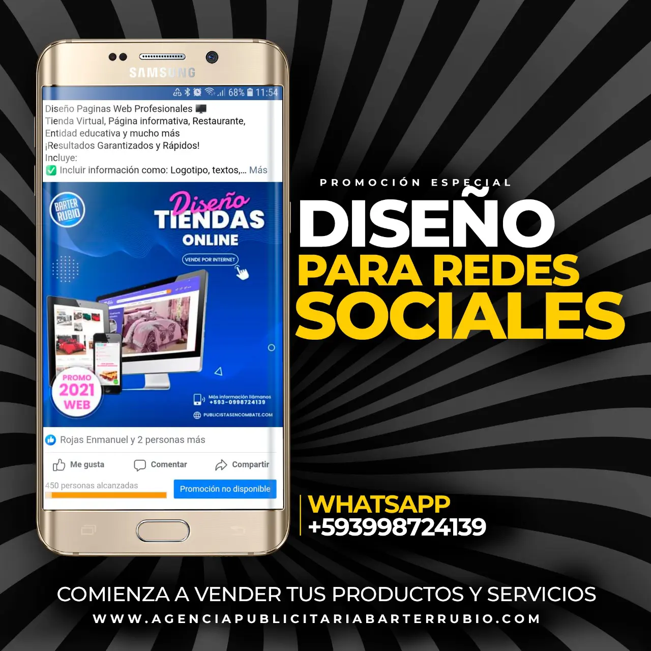 Diseño para Redes Sociales en Coral Springs