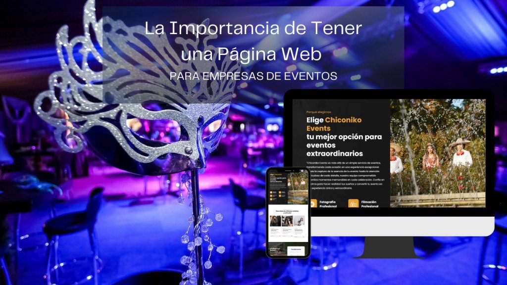 Página Web para Empresas de Eventos